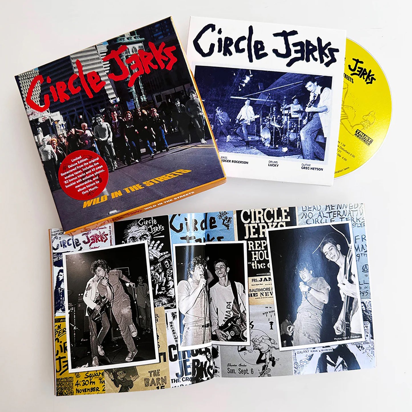 Circle Jerks (Wild In The Streets) Deluxe CD