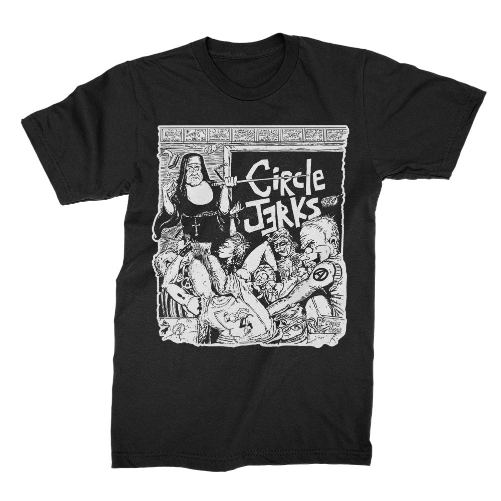 Circle Jerks (Classroom Black) T-Shirt